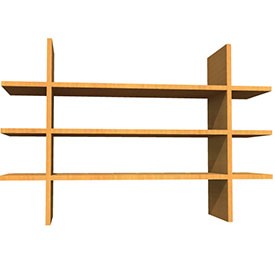 2 wide open media consol 3D Object | FREE Artlantis Objects Download